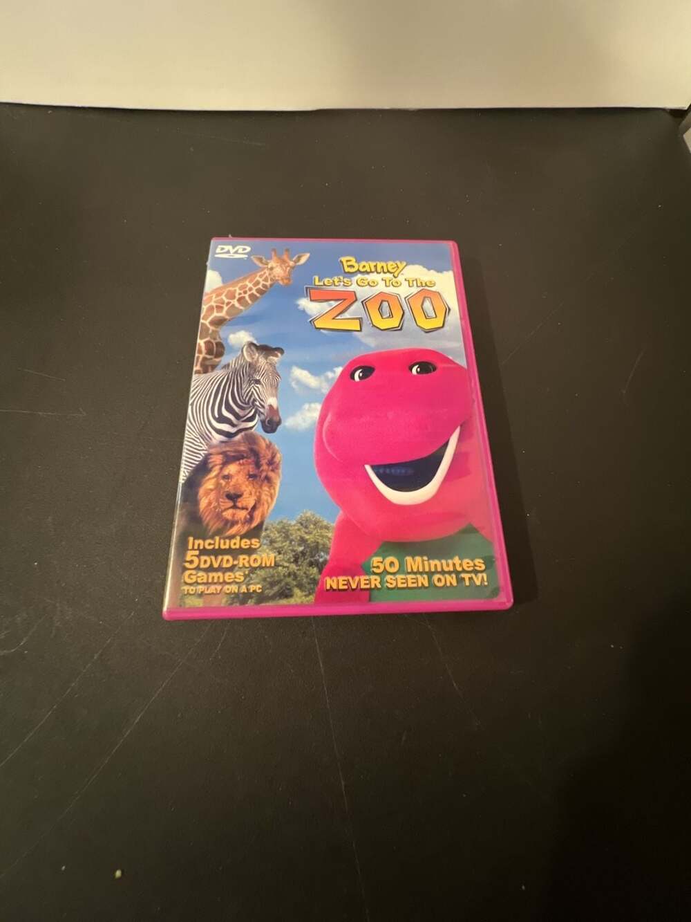 Barney Let's Go To The Zoo DVD